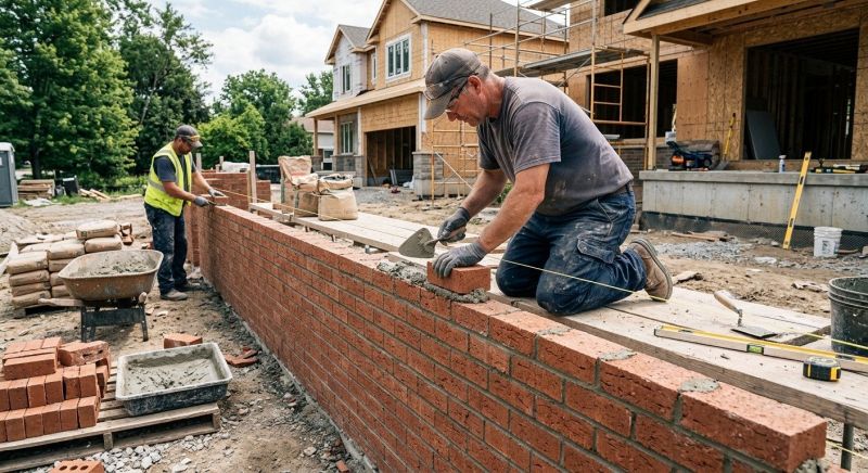 Brick Wall Construction in Fairfield County, CT