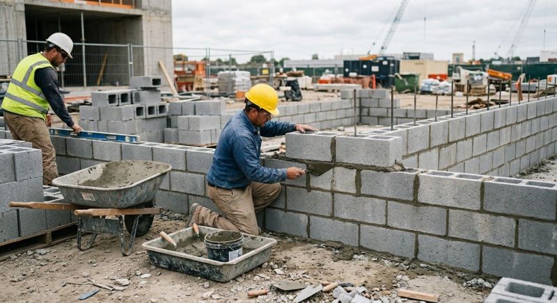 Cinder Blocks Installation in Norwalk, CT