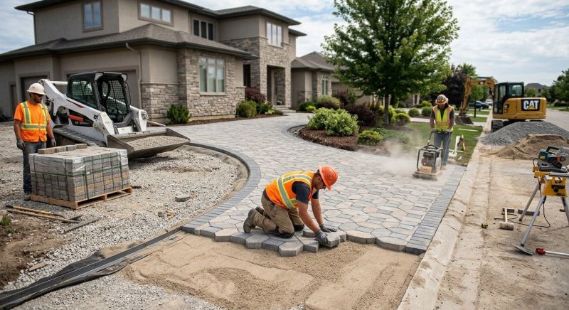 Driveway Pavers Installation in Denver County, CO